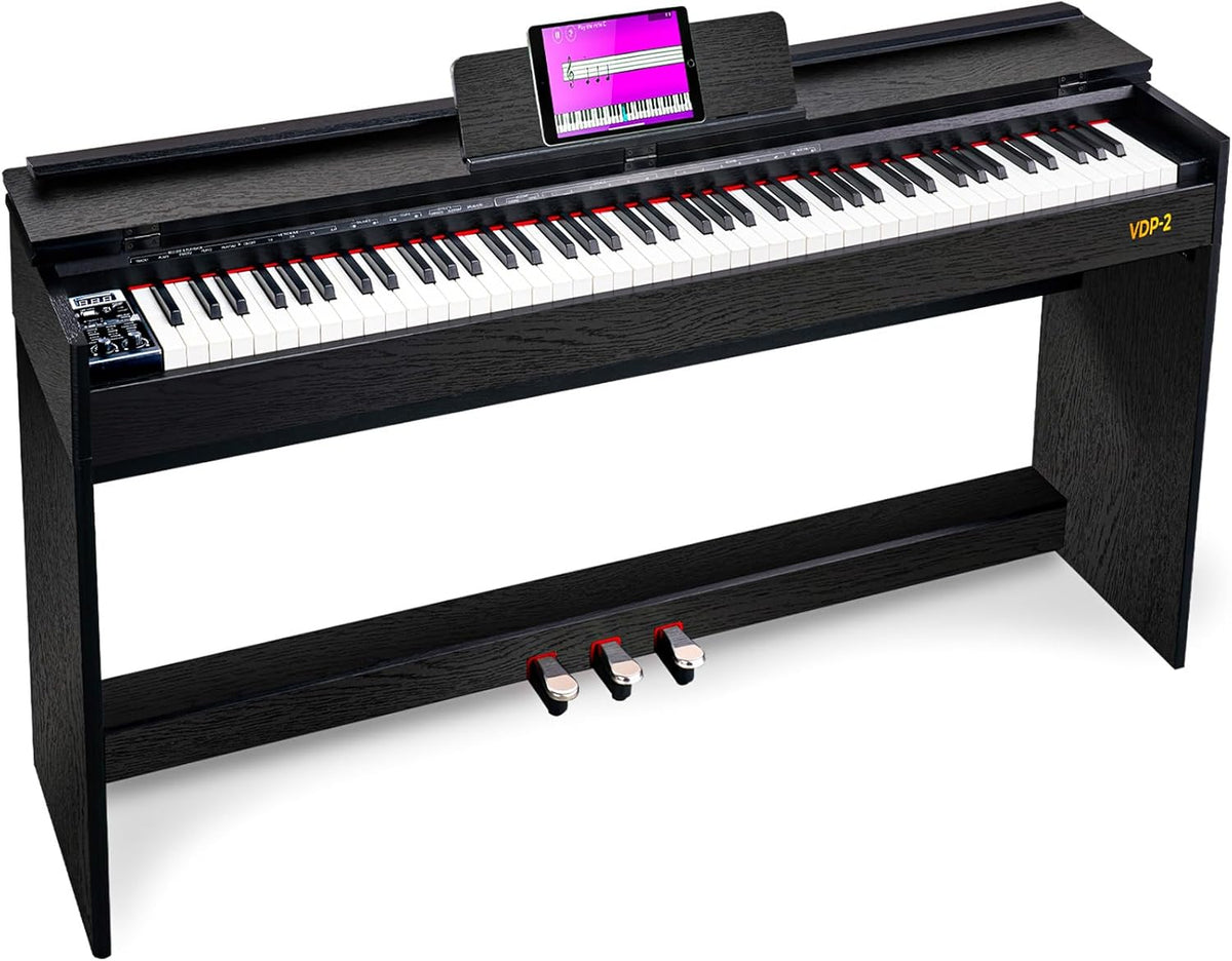 88 Keys Weighted Hammer Action Digital Piano with Furniture Stand W238