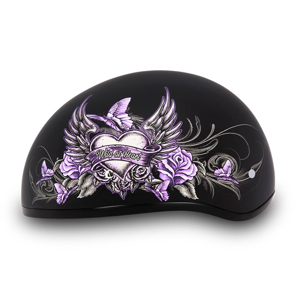 Black Small Half Face Helmet Y954451