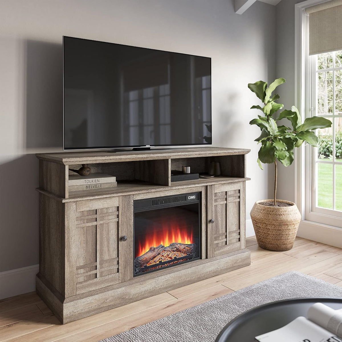 48 Inch Electric Fireplace TV Stand Z479336