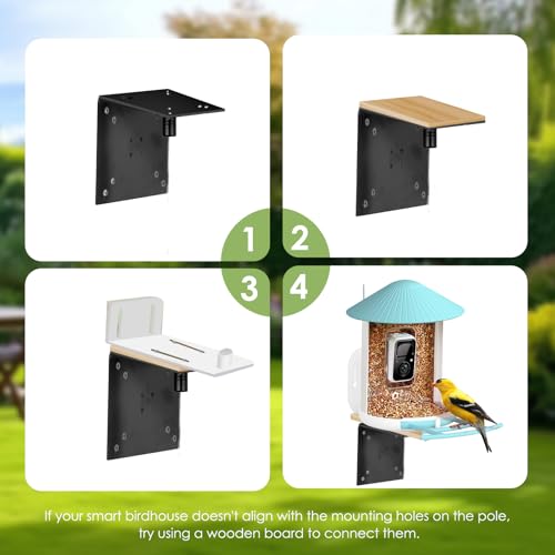 1 Pack 109 Inch Heavy Duty Bird Feeder Pole K697