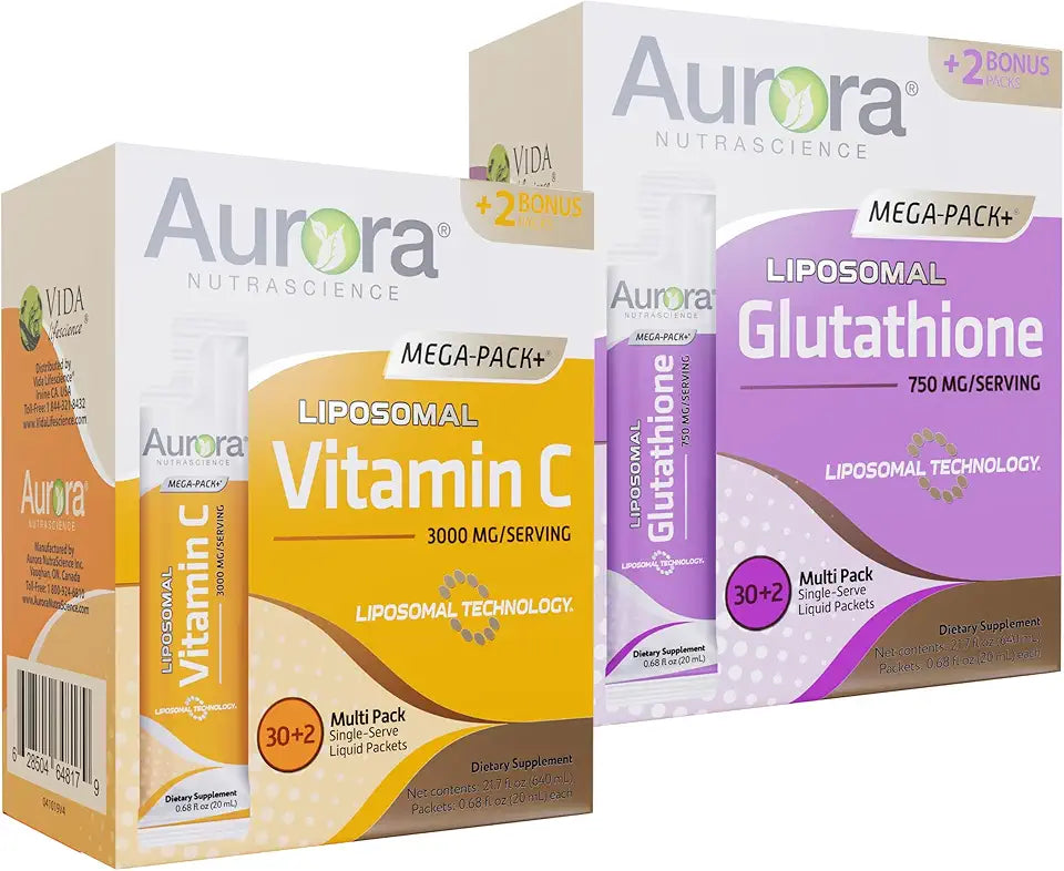 Vitamin C & Glutathione Bundle, 64 Packets W568