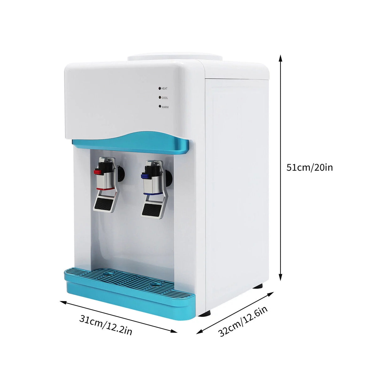Electric Hot & Cold Water Cooler Dispenser with Child Safety Lock X882208