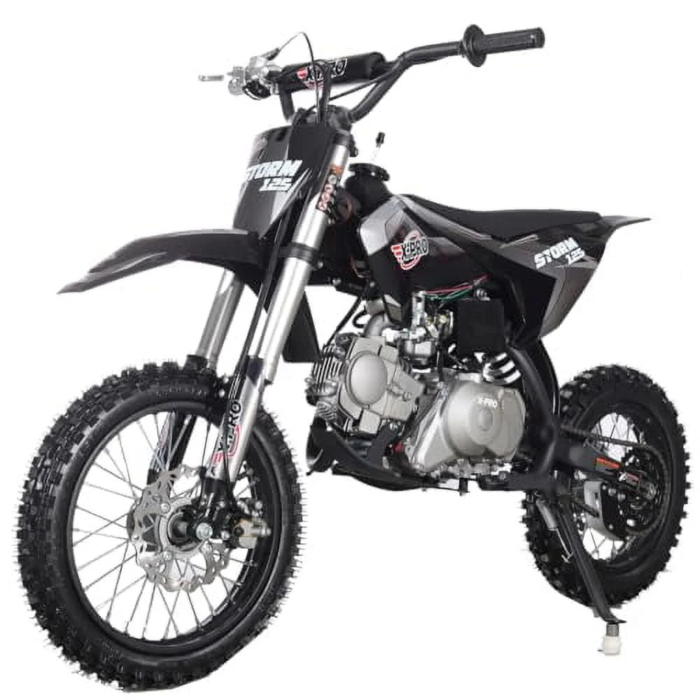 125cc Dirt Bike with Automatic Transmission, Electric Start, 14/12 Tires K614