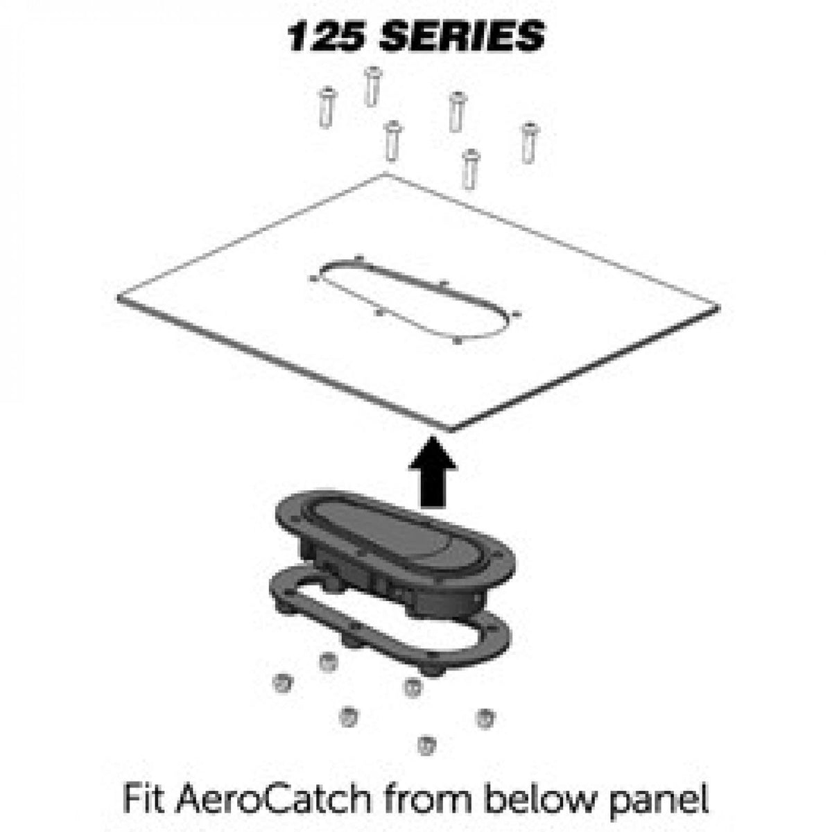 Hood Pins Flush Locking Kit O347