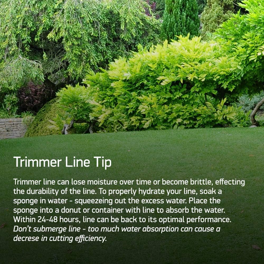 Square Trimmer Line .095-Inch by 1134-Foot Pack of 2 B6410