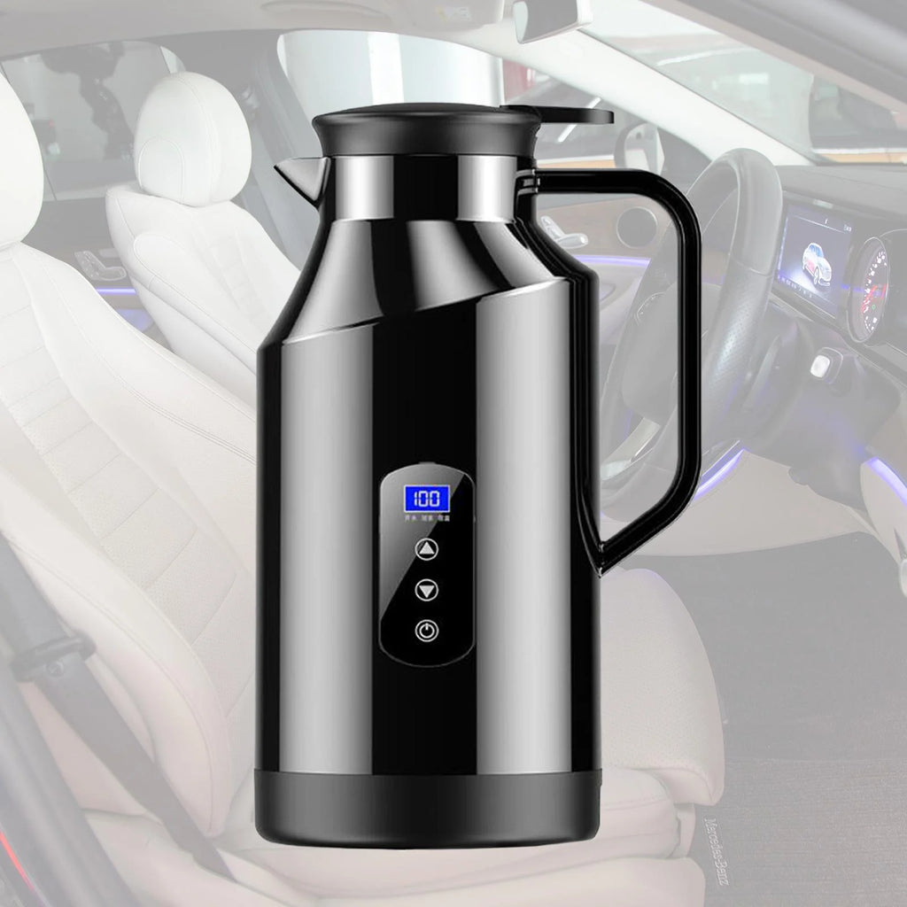 12V 24V 1200ml Stainless Steel Electric Kettle T685847