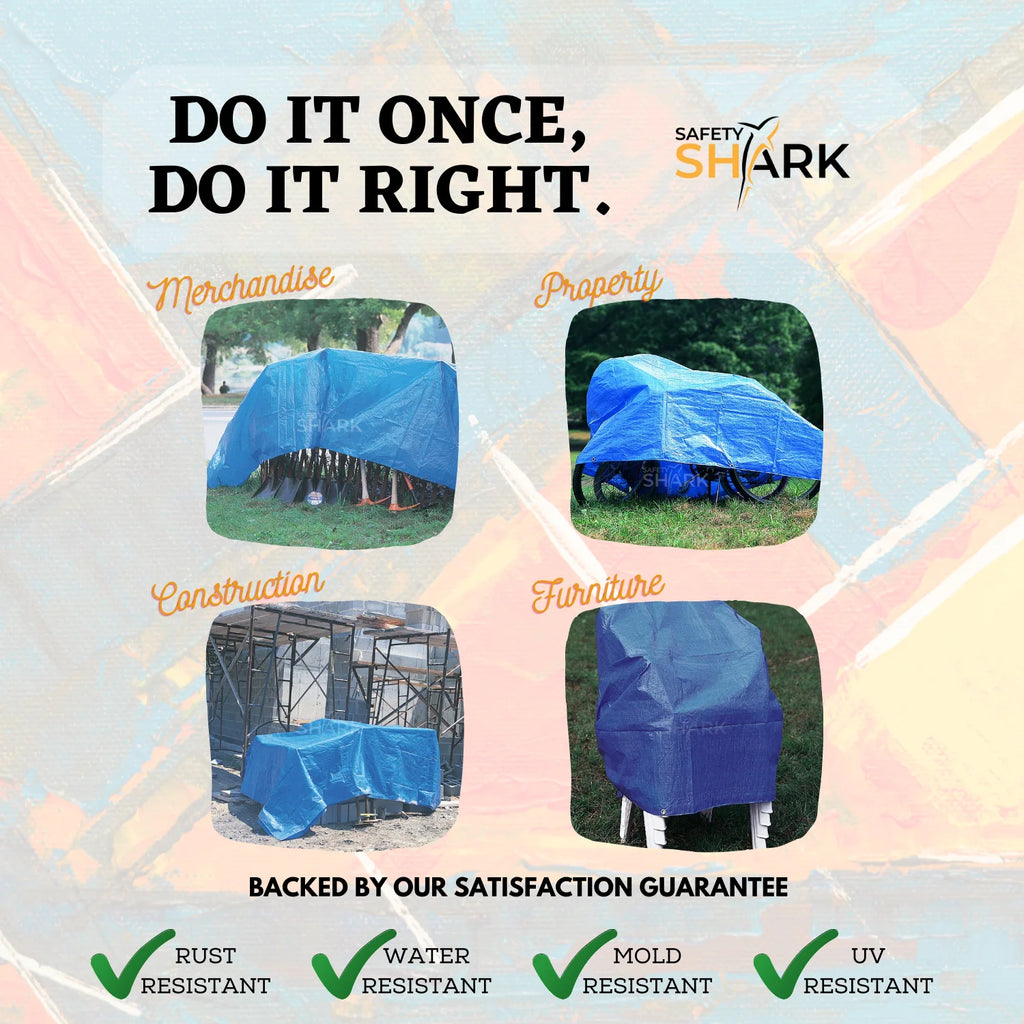 Heavy Duty Waterproof Tarp 20x30 Feet S643497