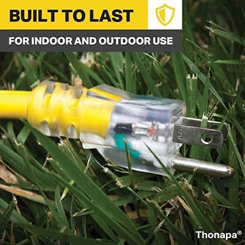100 Foot 12/3 Heavy Duty Yellow Extension Cord M375627