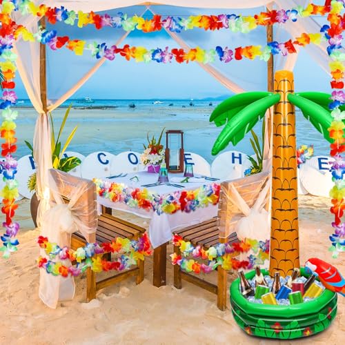4 Pcs Inflatable Palm Tree Cooler W256