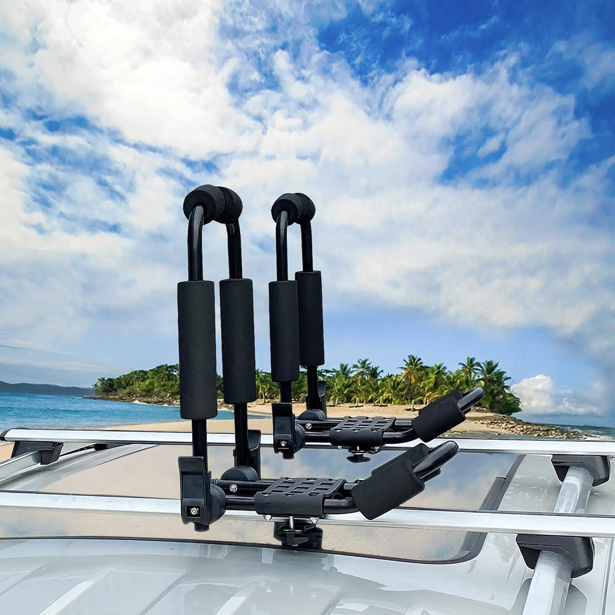 J-Style Foldable Kayak Roof Rack Pack of 2 K29308