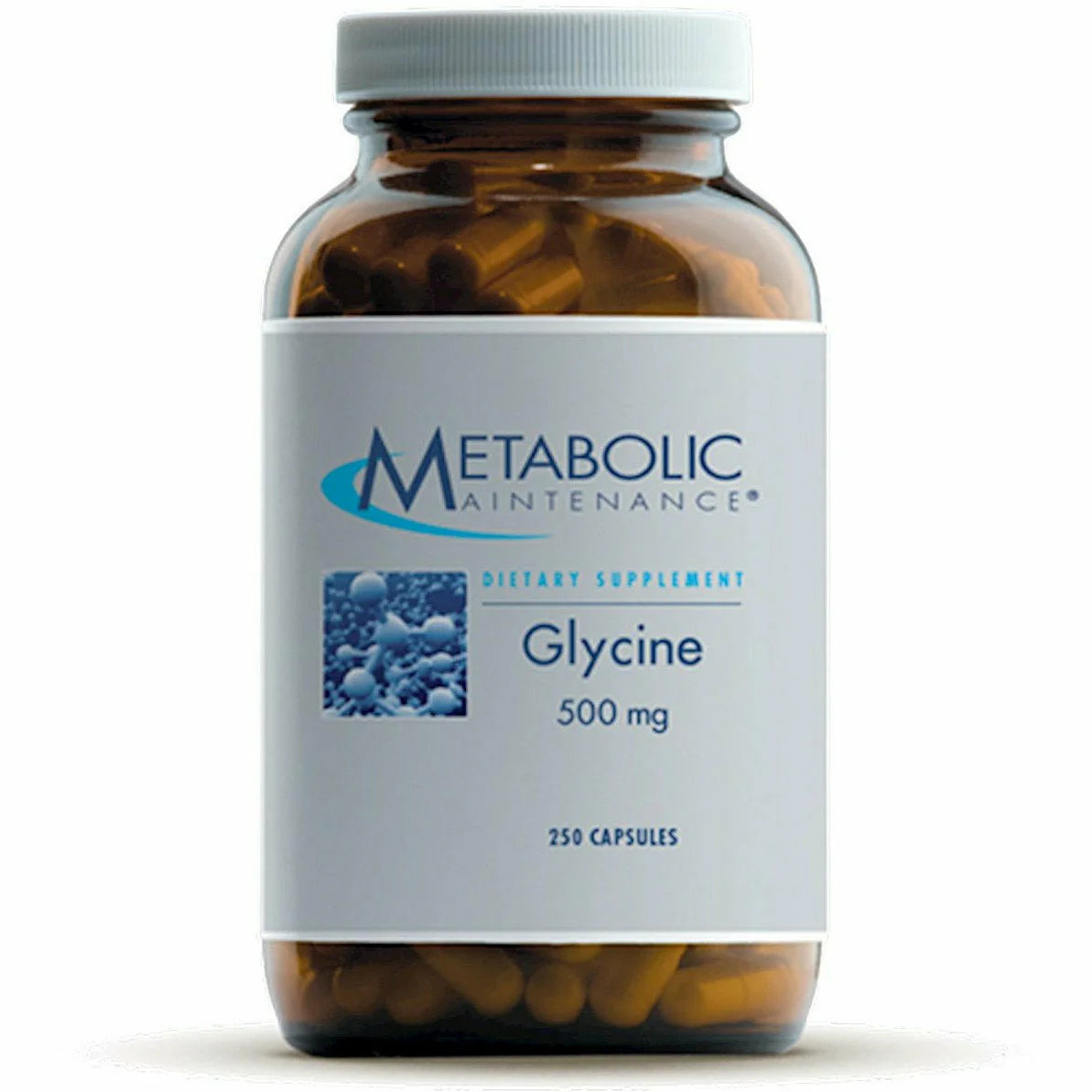 Glycine 500 mg 250 Capsules Q14914