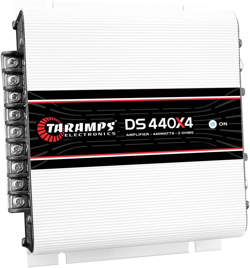 Car Audio Amplifier 4 Channels 440 Watts Rms 2 Ohm T558
