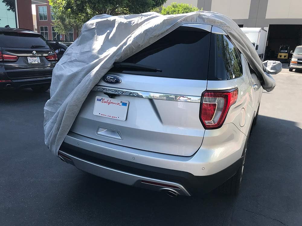 Heavy Duty All Weatherproof Car Cover I631206