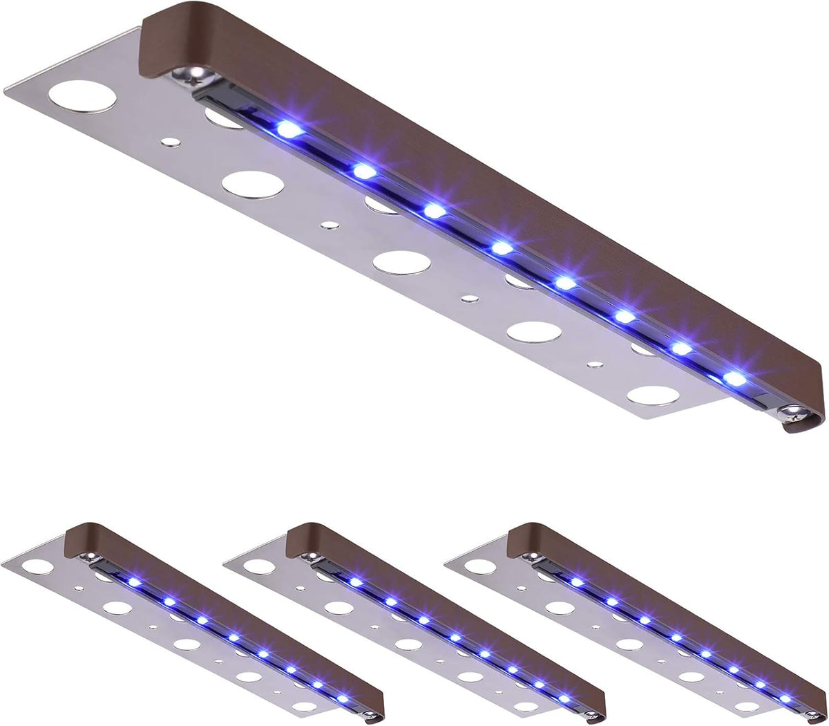 Pack of 4 7 Inch LED Hardscape Lighting B48265