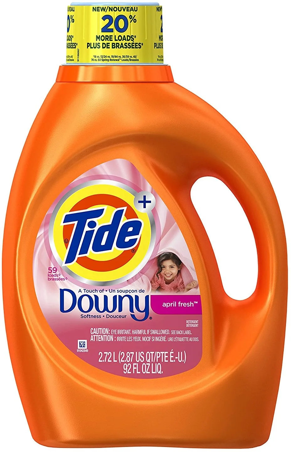 92 Ounce Liquid Laundry Detergent, 3 Pack D454421
