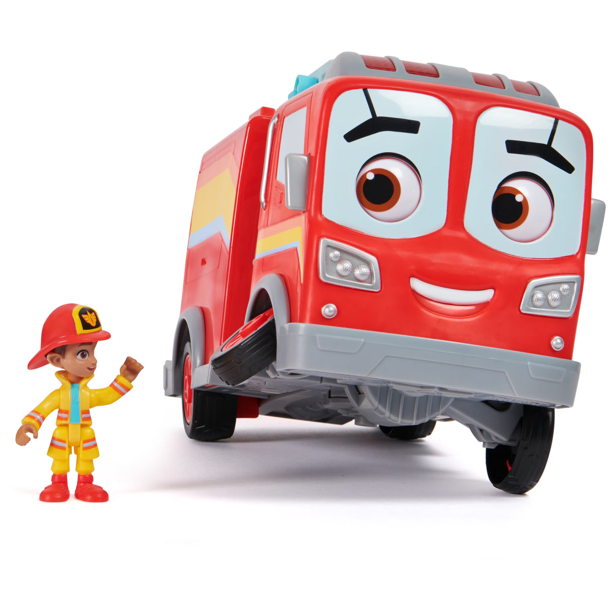 Fire Truck Set with Bo & Flash Figure for Kids Ages 3+ D4606