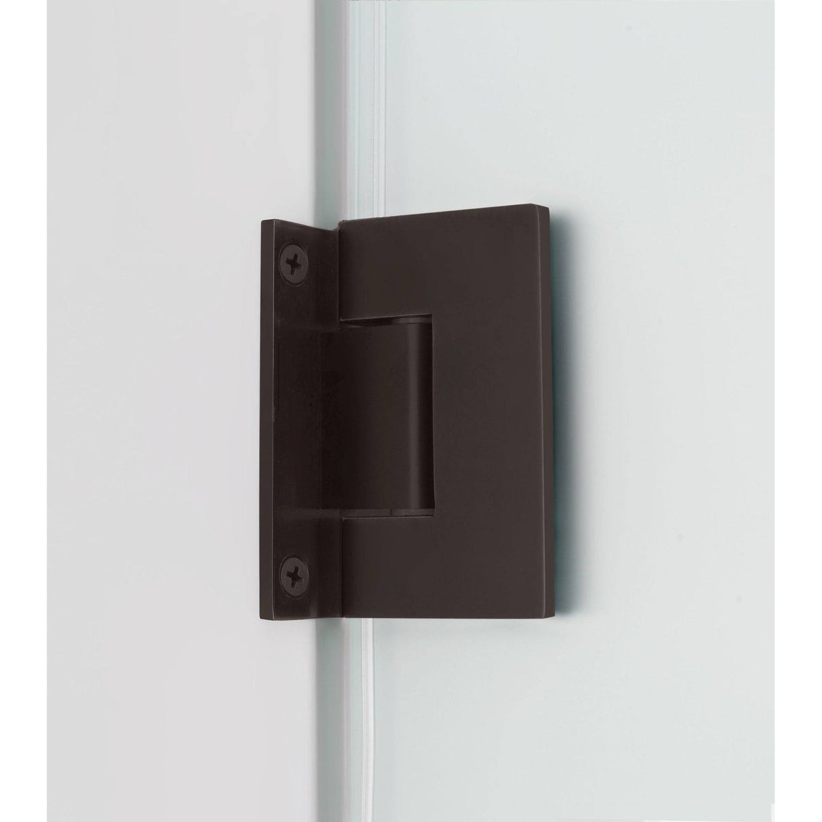 Bronze Frameless Hinged Shower Door H503