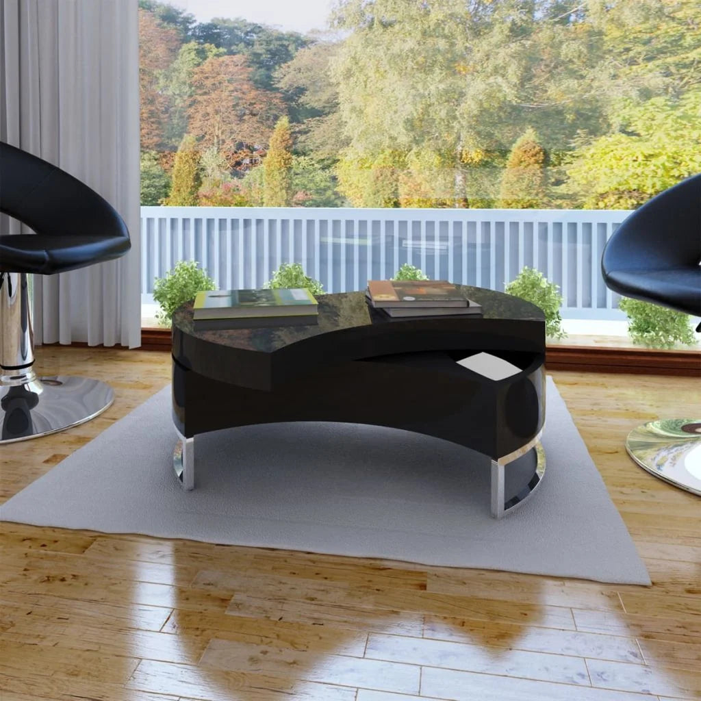 High Gloss Coffee Table with Concealed Storage I42945