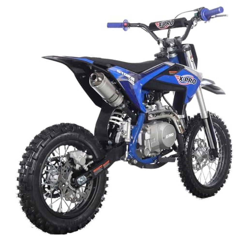 125cc Dirt Bike with Automatic Transmission, Electric Start, 14/12 Tires K614