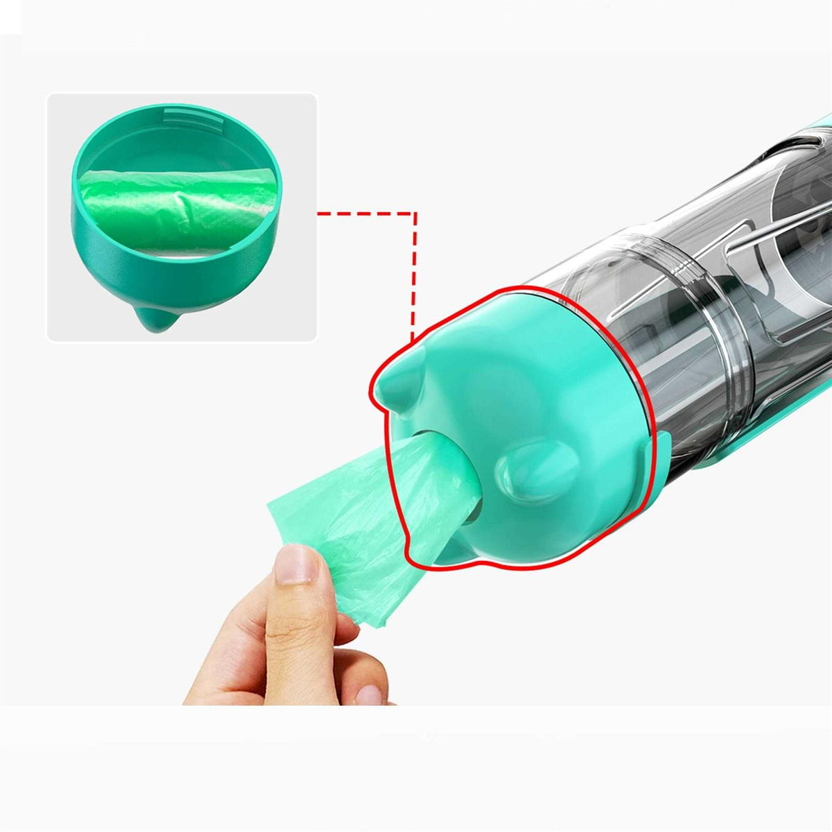 3 in 1 Dog Travel Bottle Set R550
