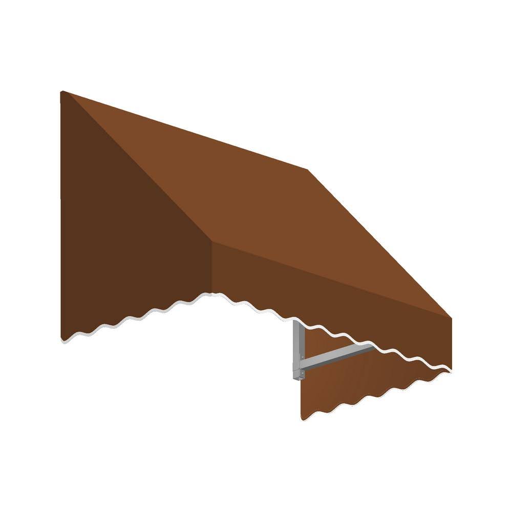 Terra Cotta Red Window Awning J262954