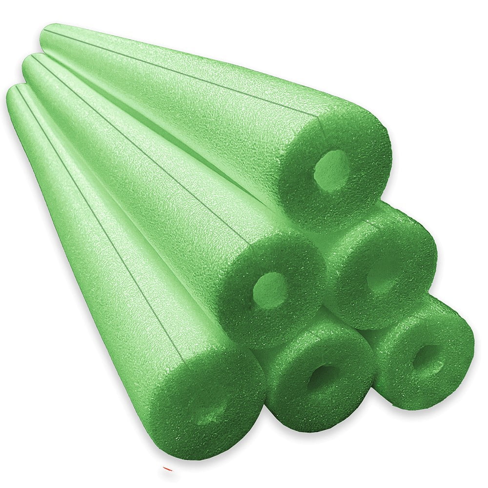Lime Foam Noodles 6 Pack J26979
