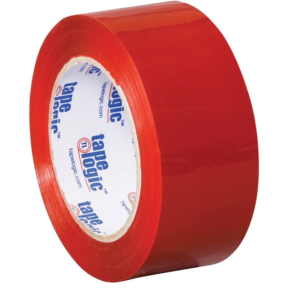 Red 18 Pack Carton Sealing Tape Y4944