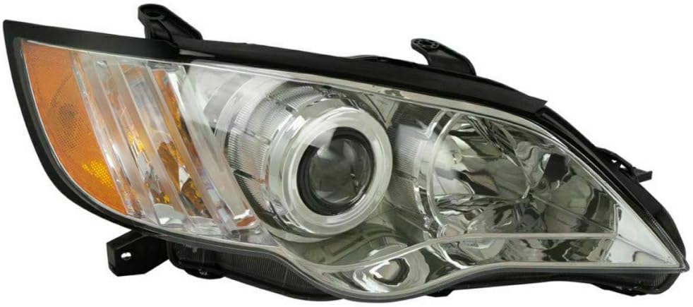 Passenger Side Headlight for Subaru Legacy 2008 2009 W840374