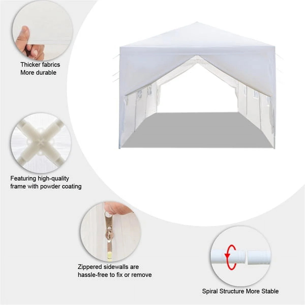 Waterproof Tent with Spiral Tubes K5383