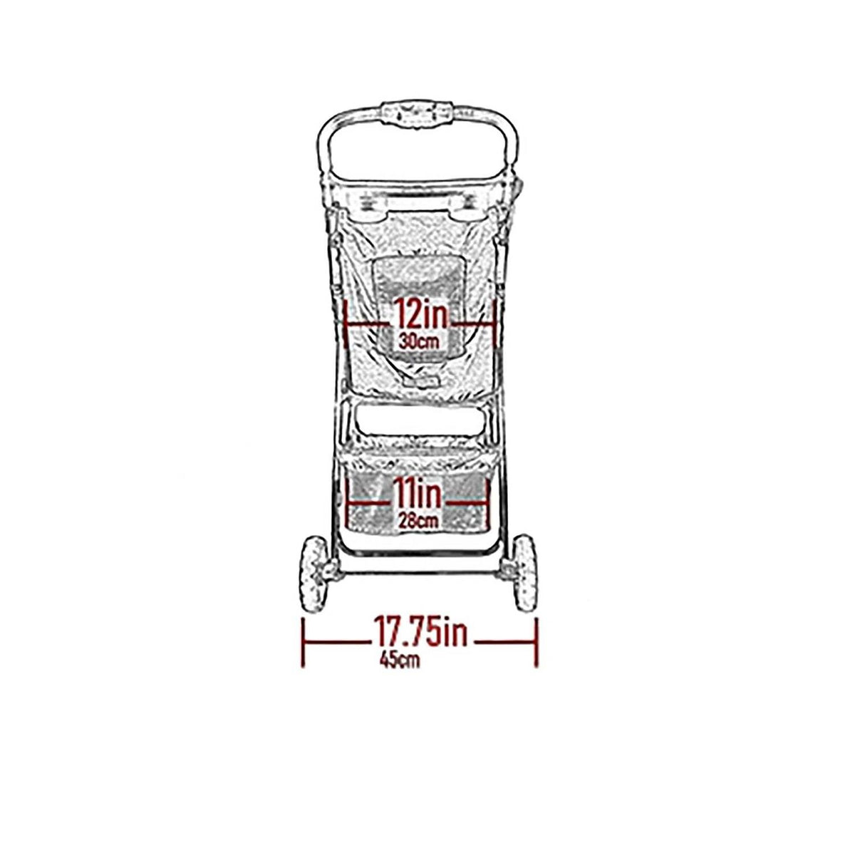 No-Zip Pet Stroller M1224