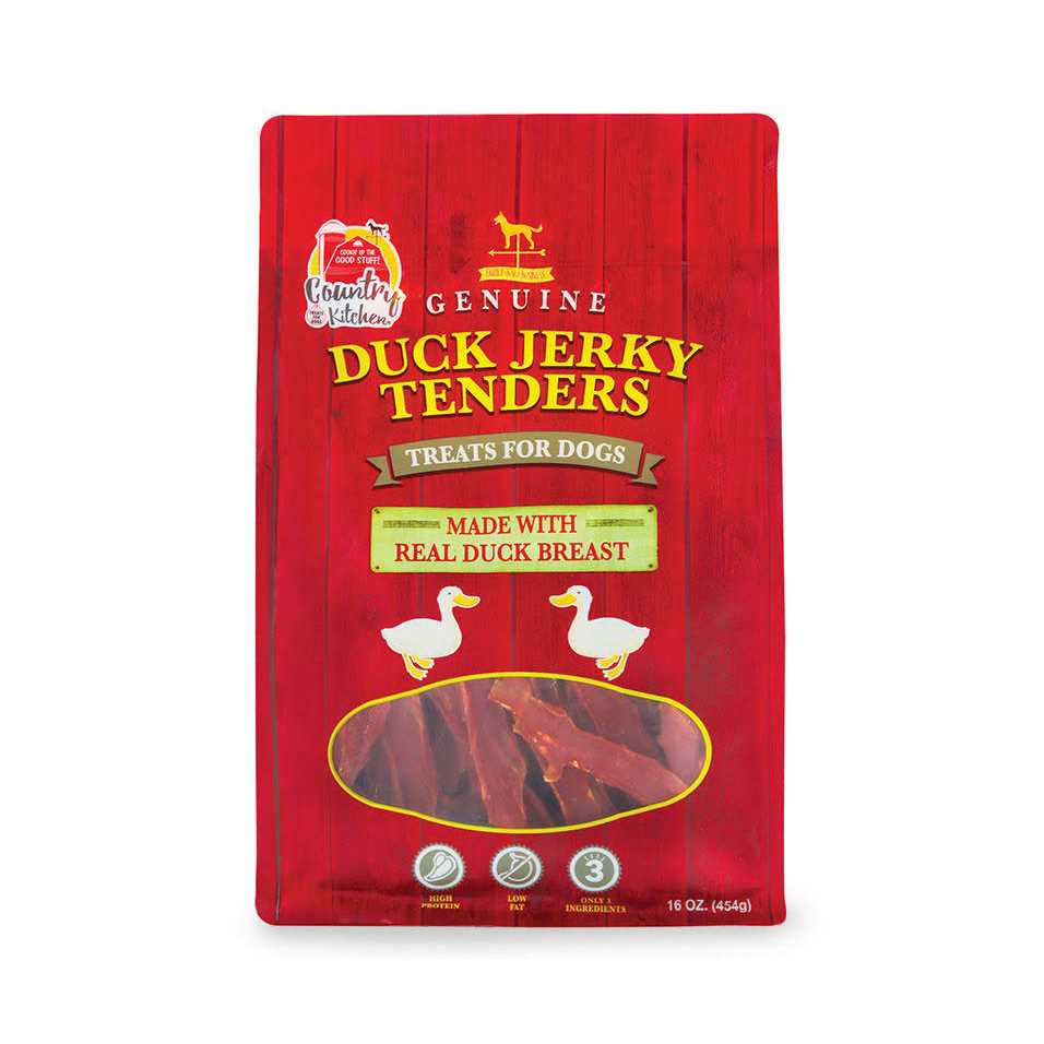 Duck Jerky Dog Treats W869417