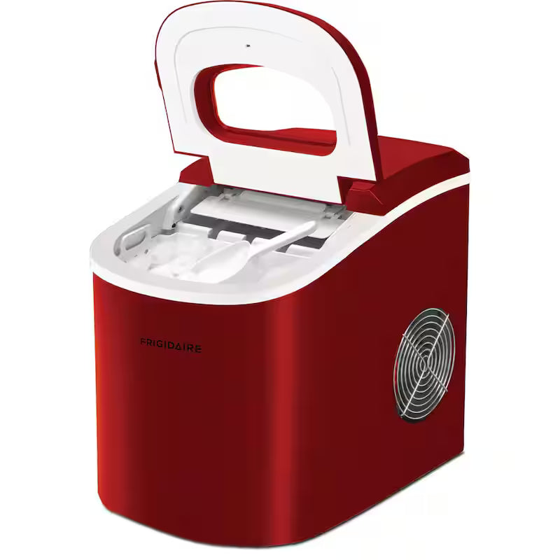 Freestanding Ice Maker in Red B6793