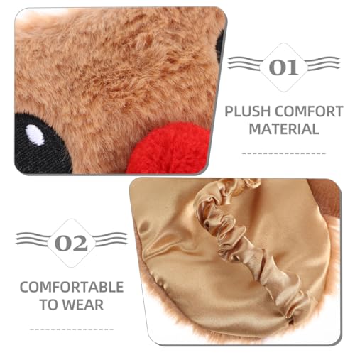 2 Pack Plush 3D Contoured Breathable Sleep Mask R952335