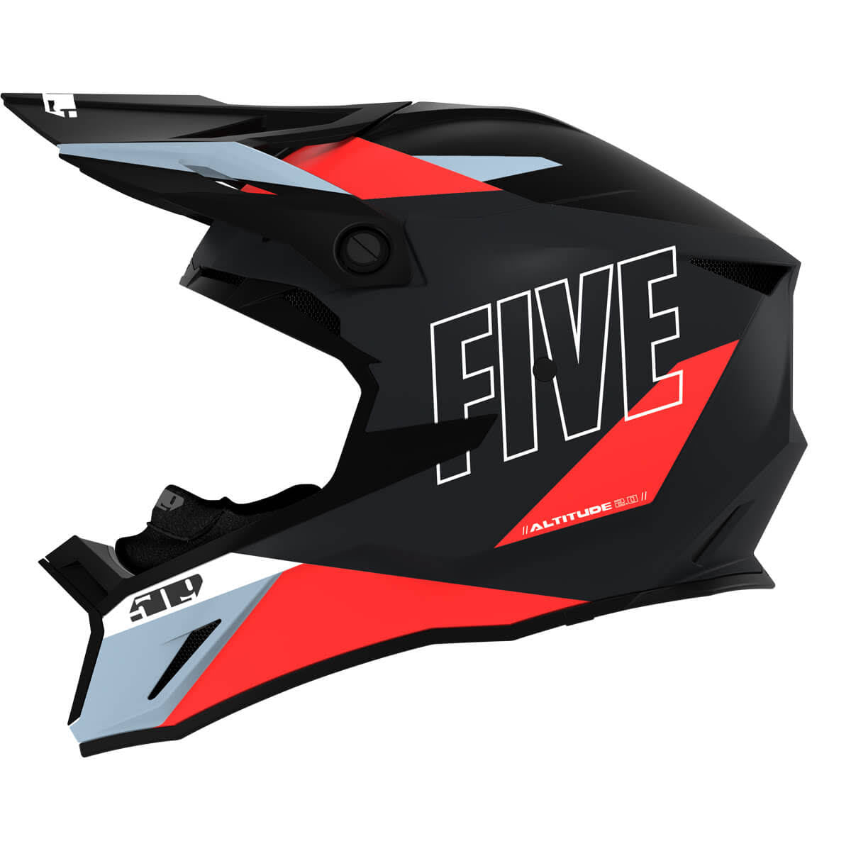 Altitude 2.0 Helmet - L, Dark Ops with Red T79423