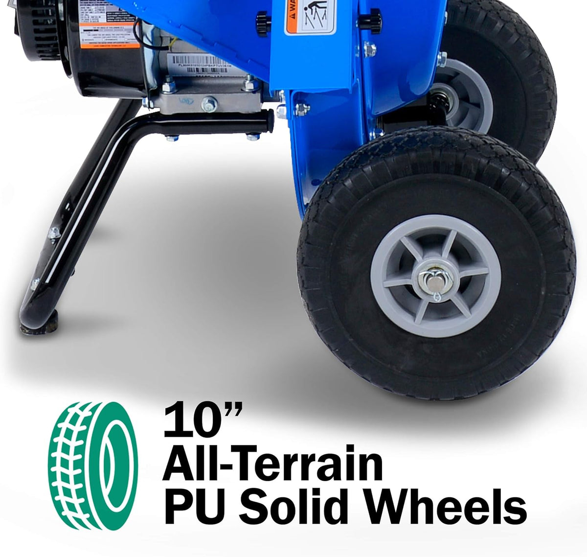 7HP 3 Inch Max Capacity Wood Chipper Shredder Mulcher J6925
