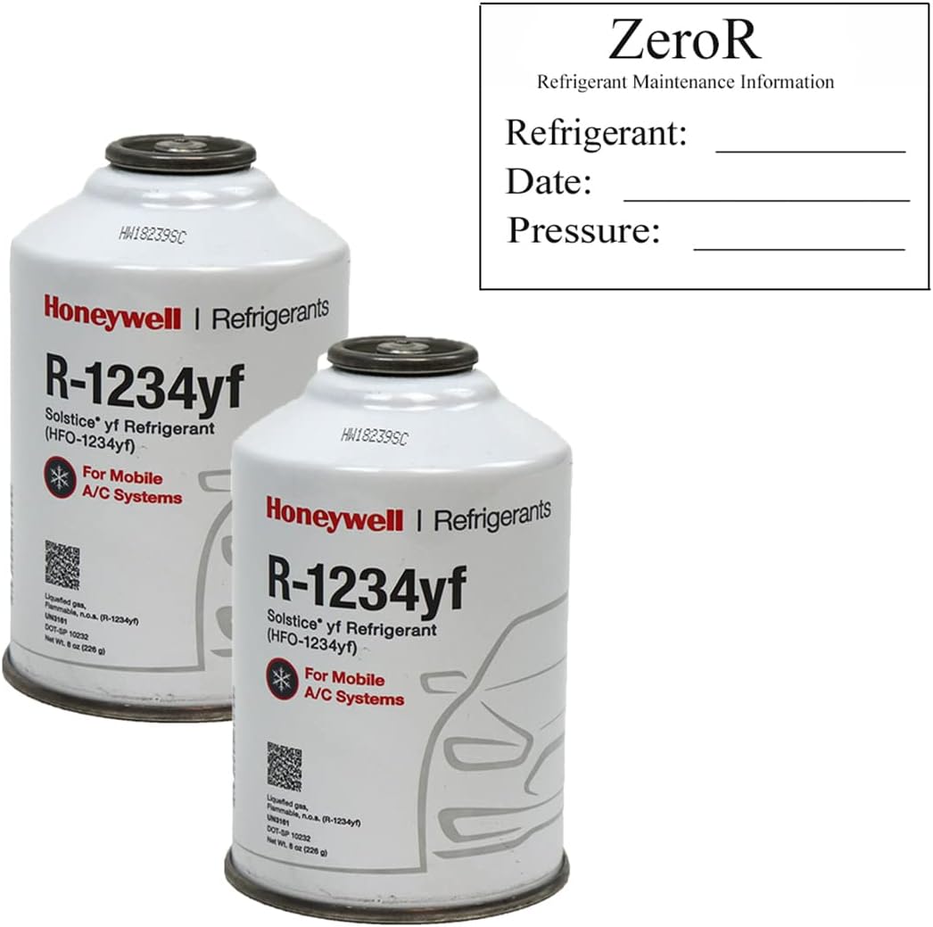 R1234YF Self Sealing Refrigerant Two Cans G29602