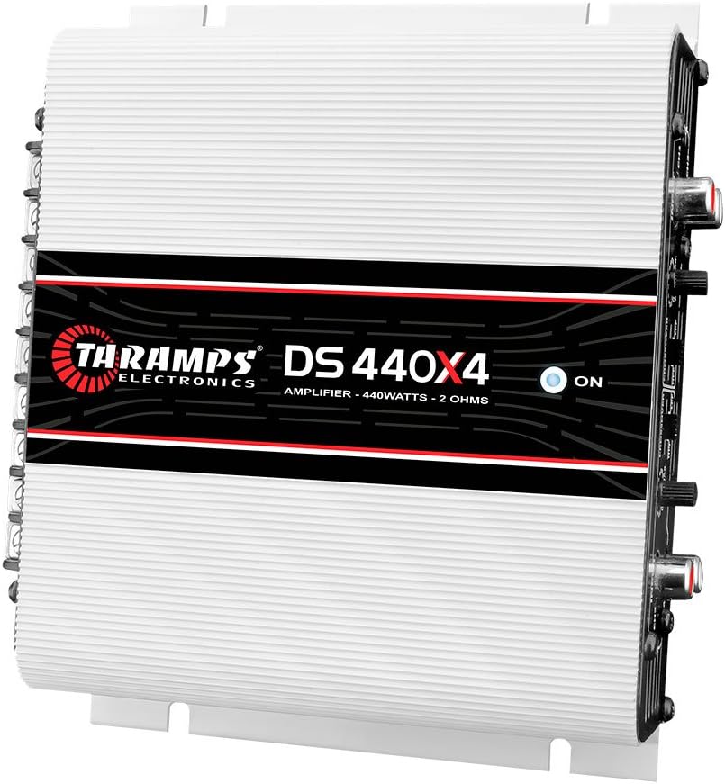 Car Audio Amplifier 4 Channels 440 Watts Rms 2 Ohm T558