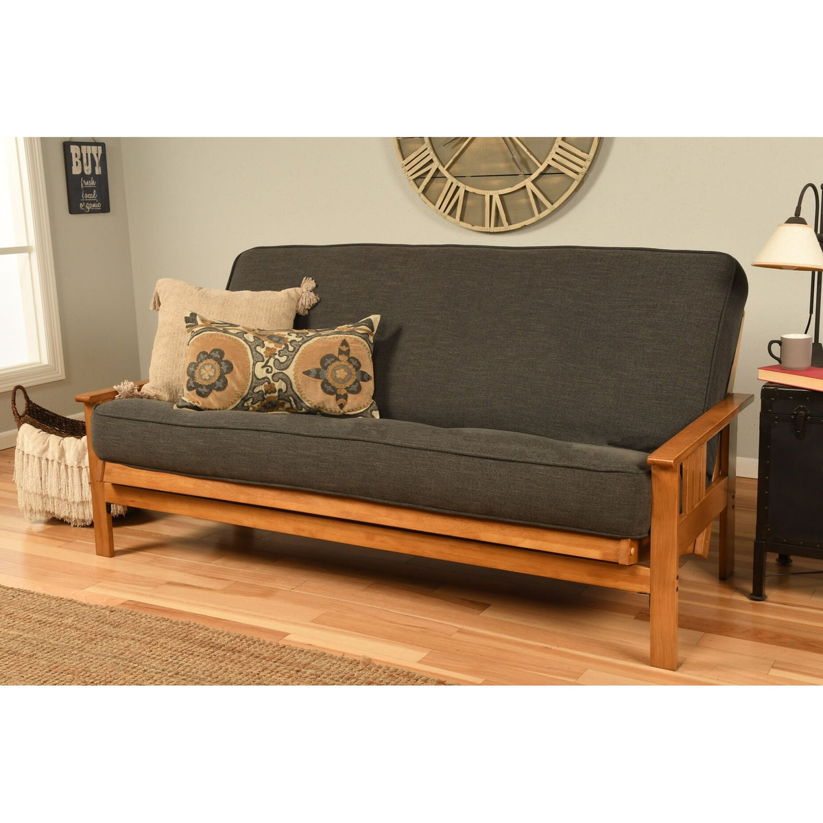 Monterey Sofa with Removable Linen Mattress Cover A14603