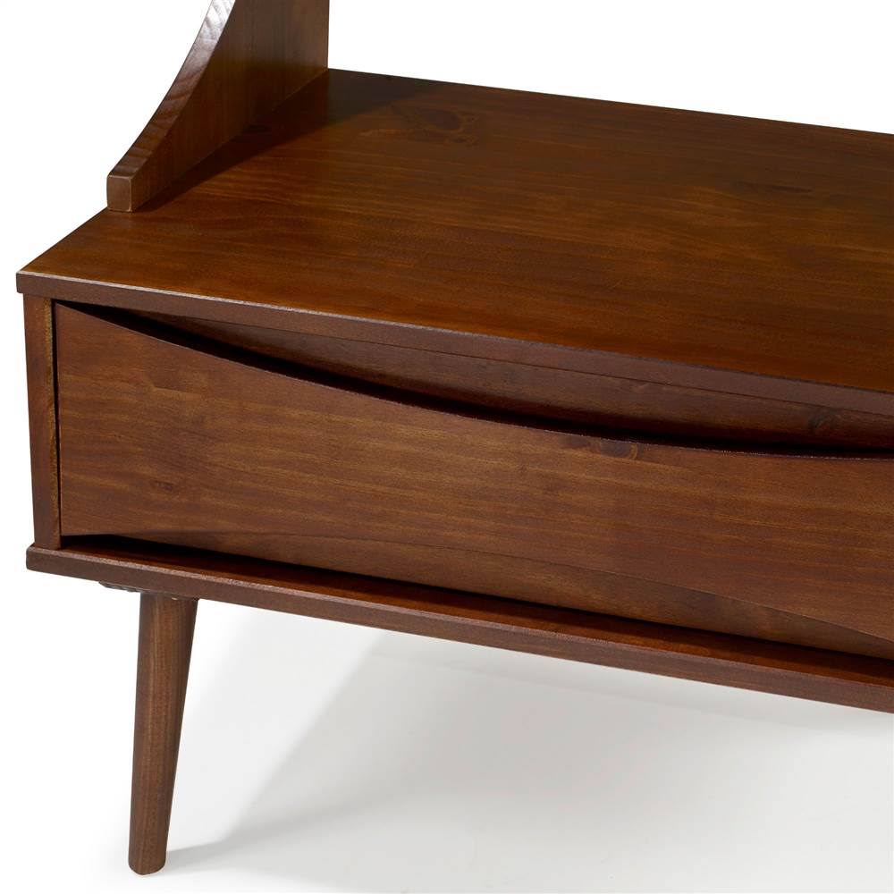 Solid Wood Hall Tree with Drawer R606