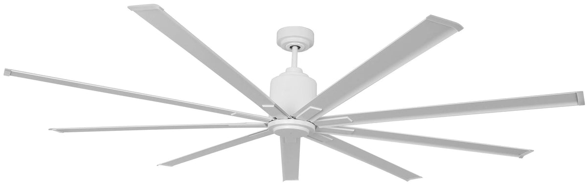 96 inch White Industrial Ceiling Fan A580