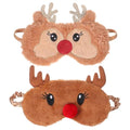 2 Pack Plush 3D Contoured Breathable Sleep Mask R952335