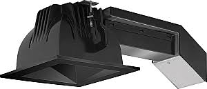 4 inch Square 20W 80 Degree 2700K 90 CRI Black Cone Ring P1339