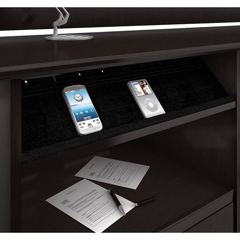 3 Piece Office Set in Espresso Oak X2446