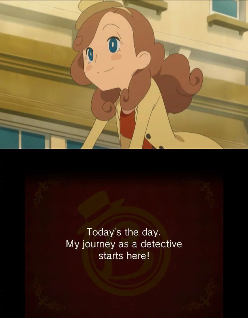 Layton Mystery Journey Kat & The Millionare Conspiracy Nintendo 3DS I686