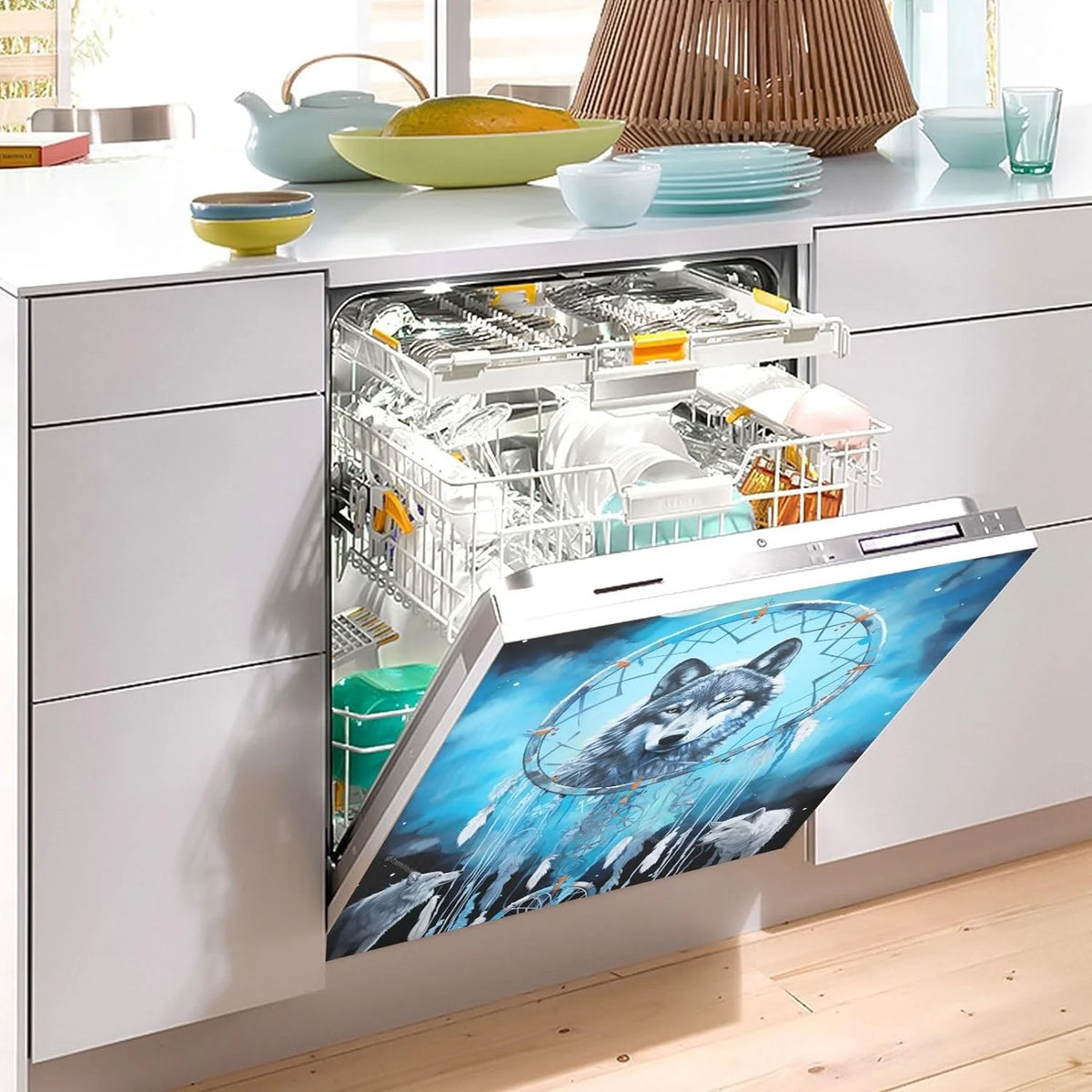 Magnetic Dishwasher Sticker 23in W x 26in H Q64137