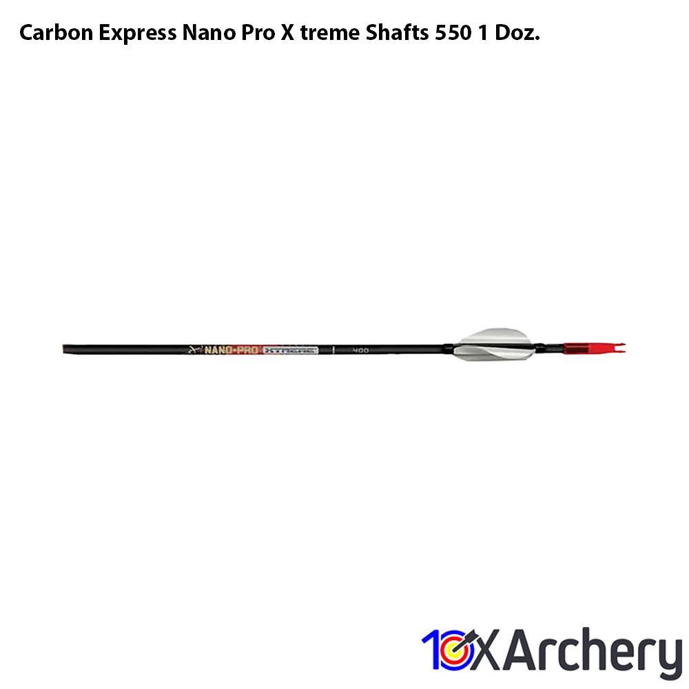Carbon Express Nano Pro X-Treme Shafts 550 1 Doz. H8925