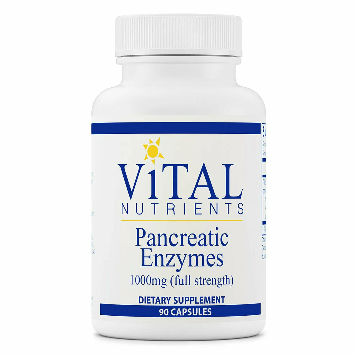 Pancreatic Enzymes 500 mg 90 caps K7251