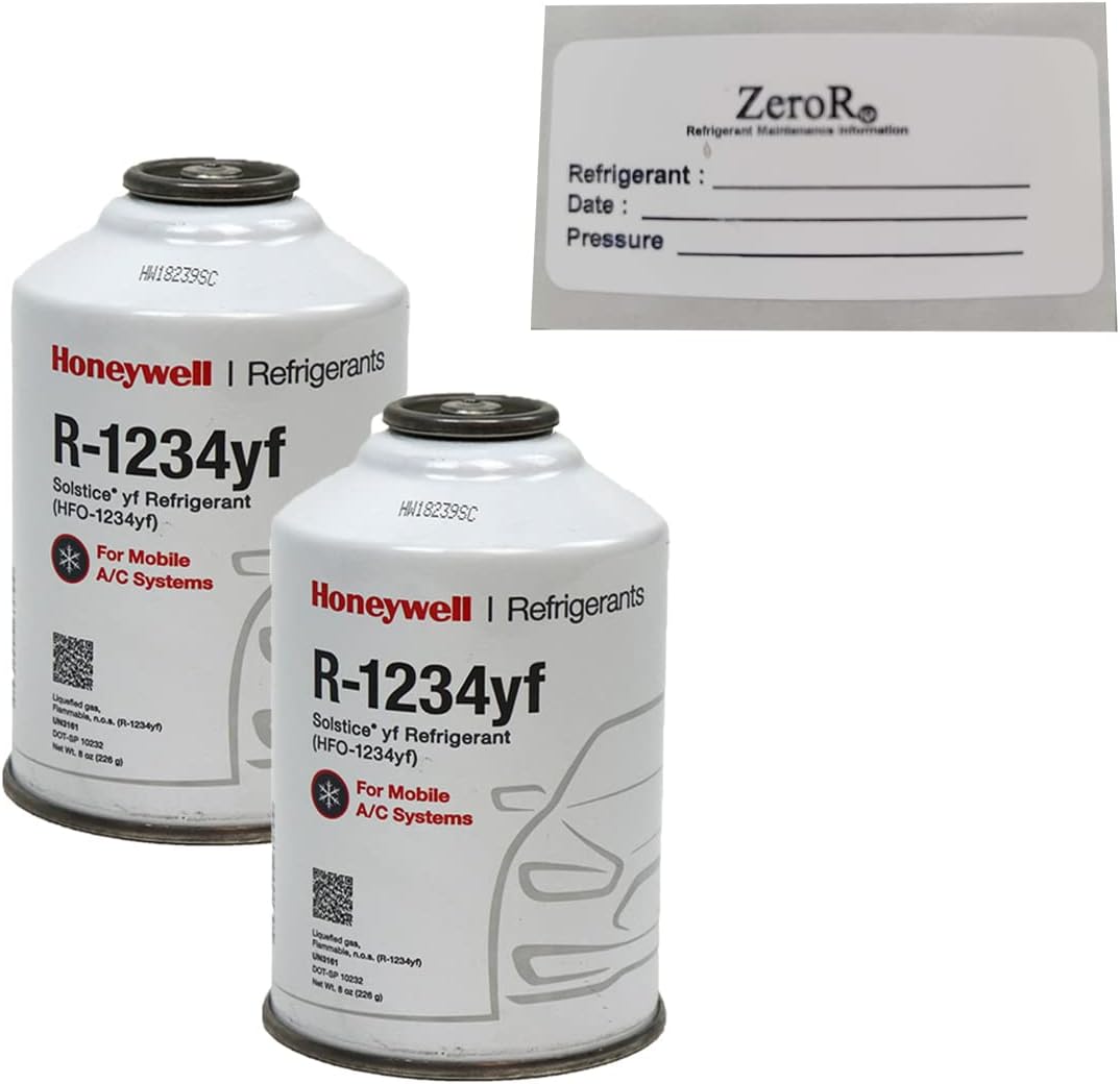R1234YF Self Sealing Refrigerant Two Cans G29602
