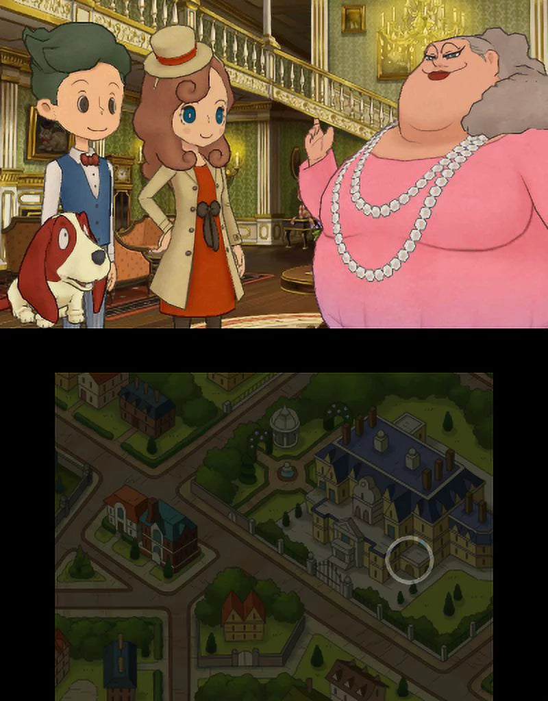 Layton Mystery Journey Kat & The Millionare Conspiracy Nintendo 3DS I686