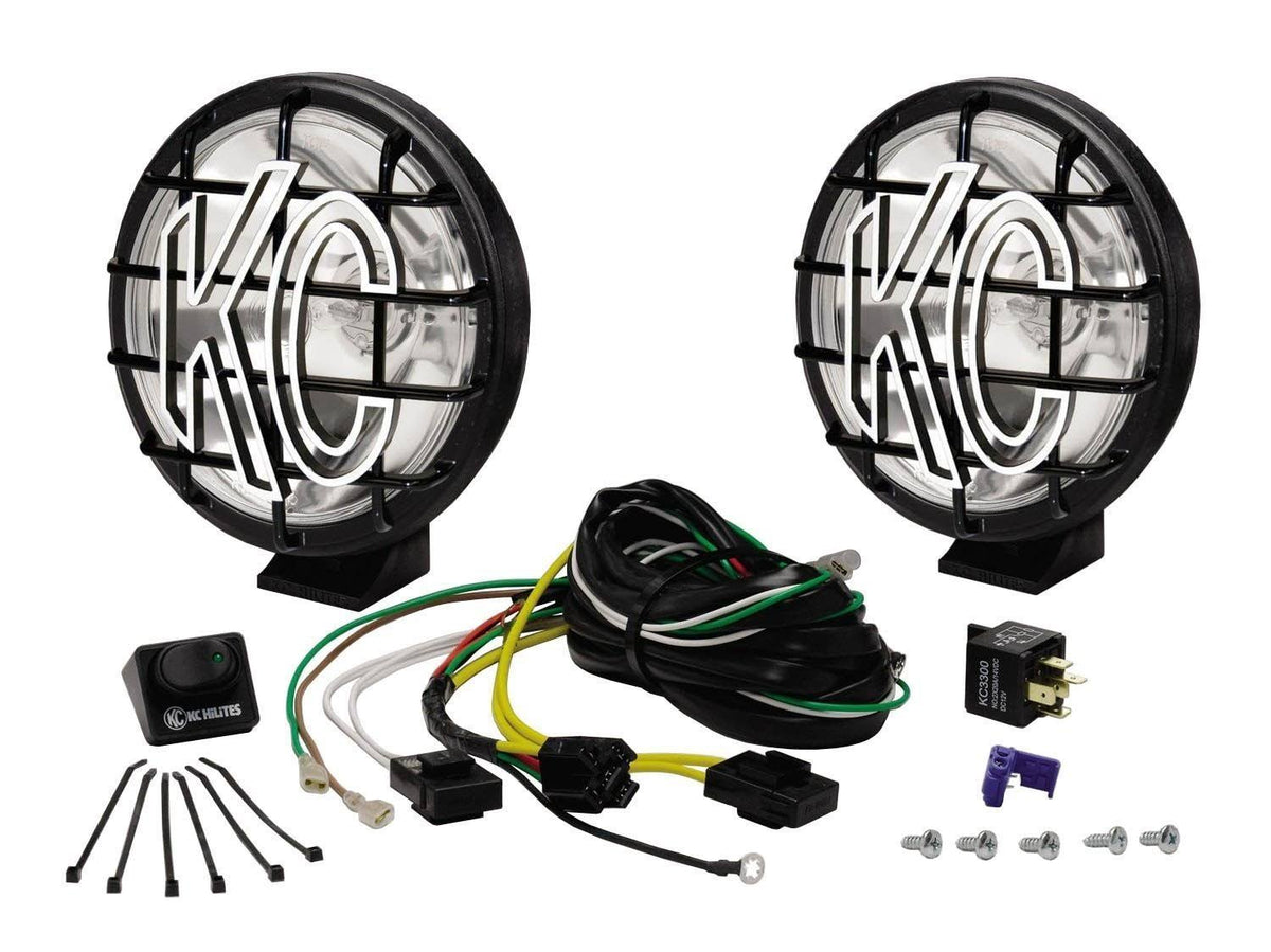 6x22 Black Spot Beam Halogen System Pair Pack E77991